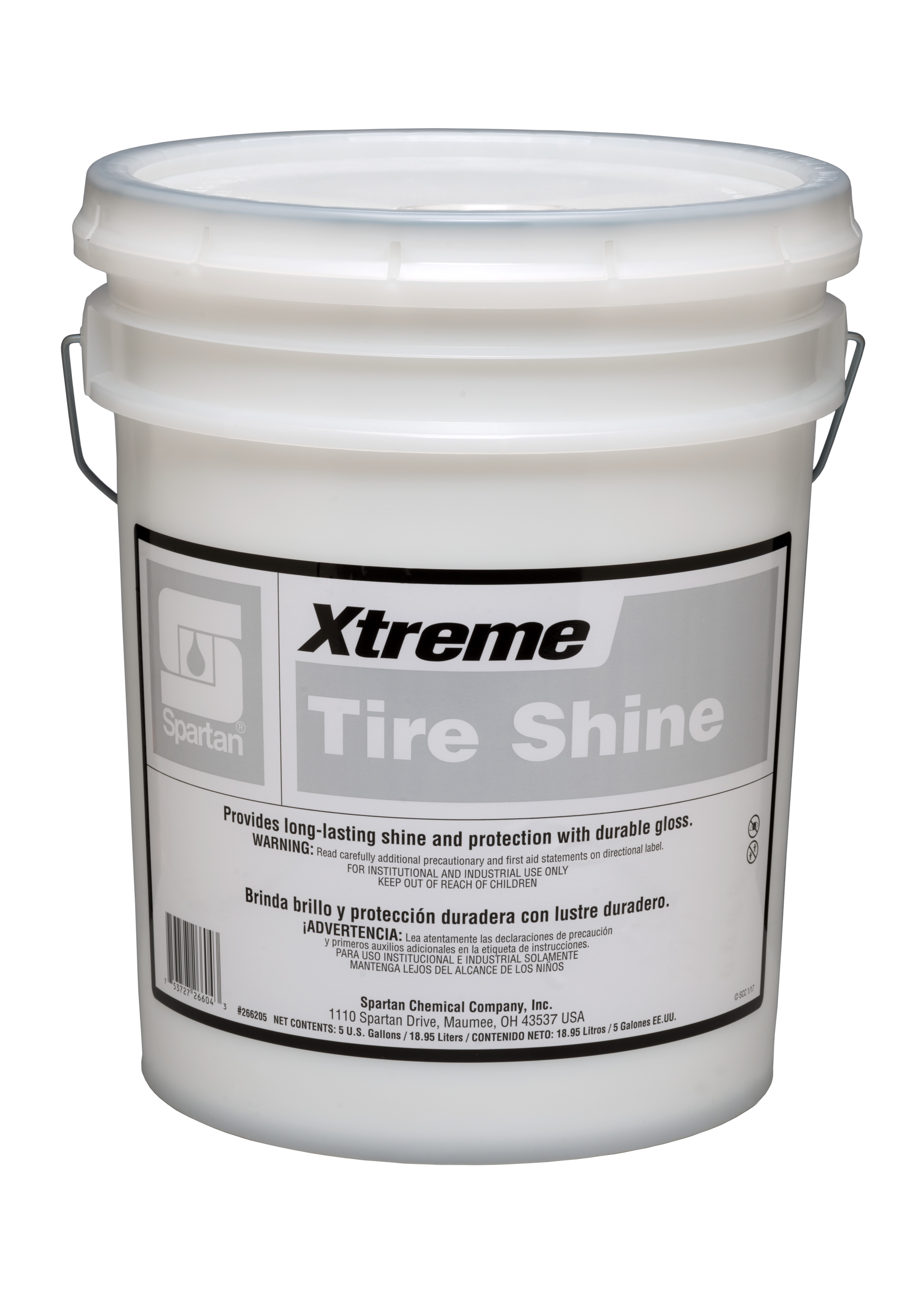 Spartan Chemical Company Xtreme Tire Shine, 5 GAL PAIL