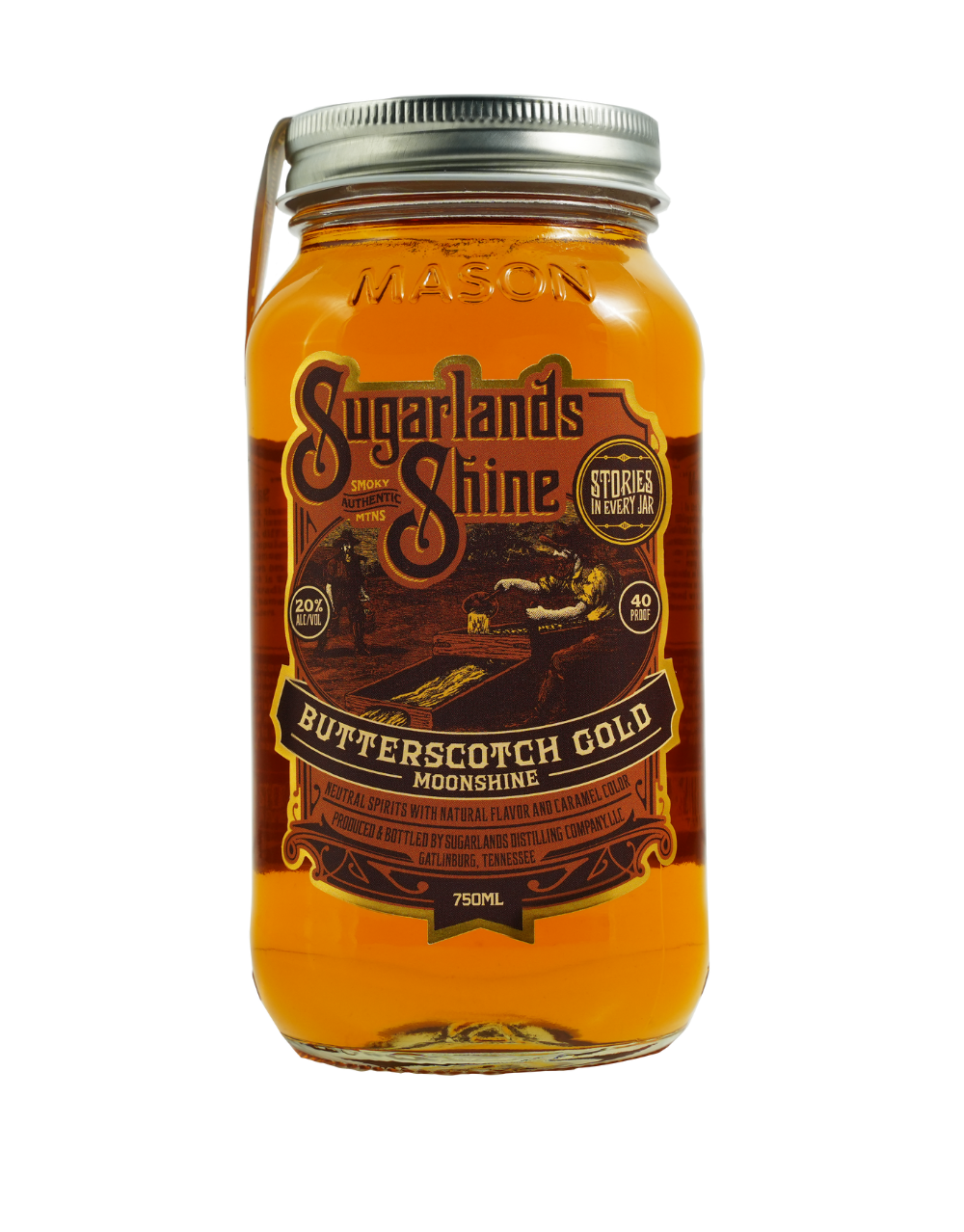 SUGARLANDS BUTTERSCOTCH GOLD MOONSHINE