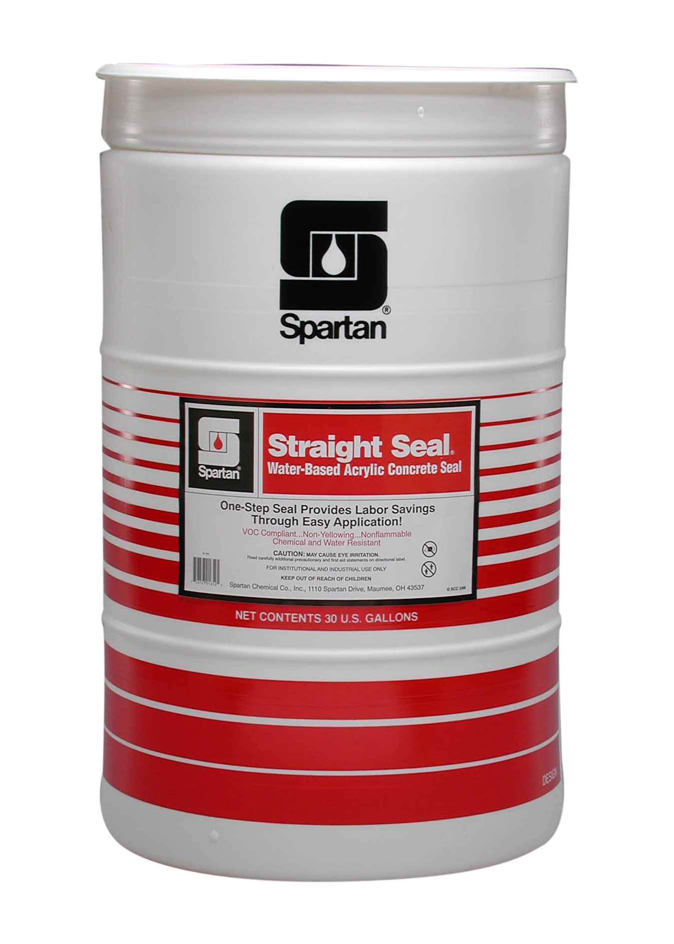 Spartan Chemical Company Straight Seal, 30 GAL DRUM