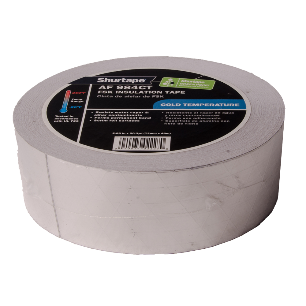 Tape, Flex Duct, Silver, 2in. 640FD2S DiversiTech