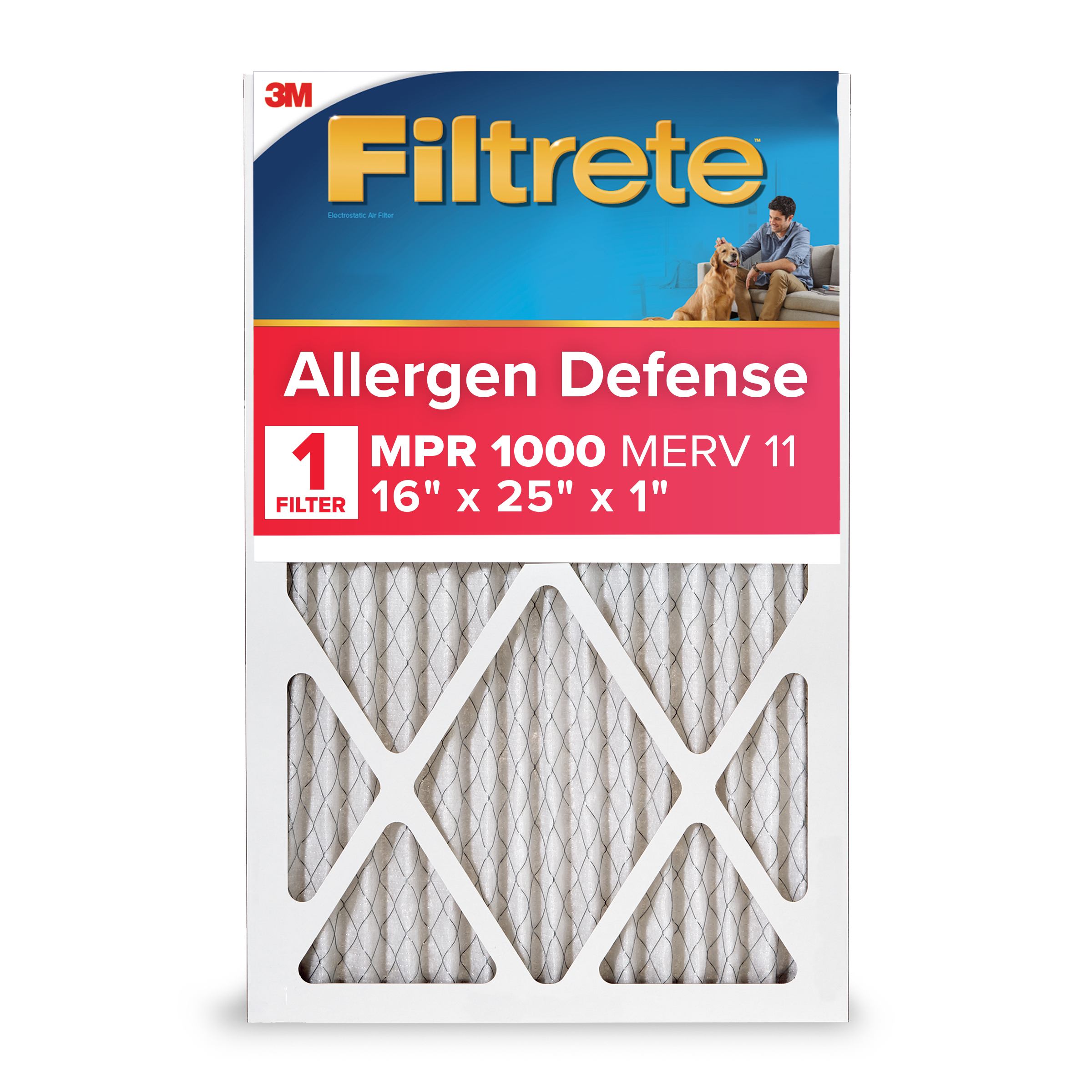 SKU 7100188249 | Filtrete™ Allergen Defense Air Filter