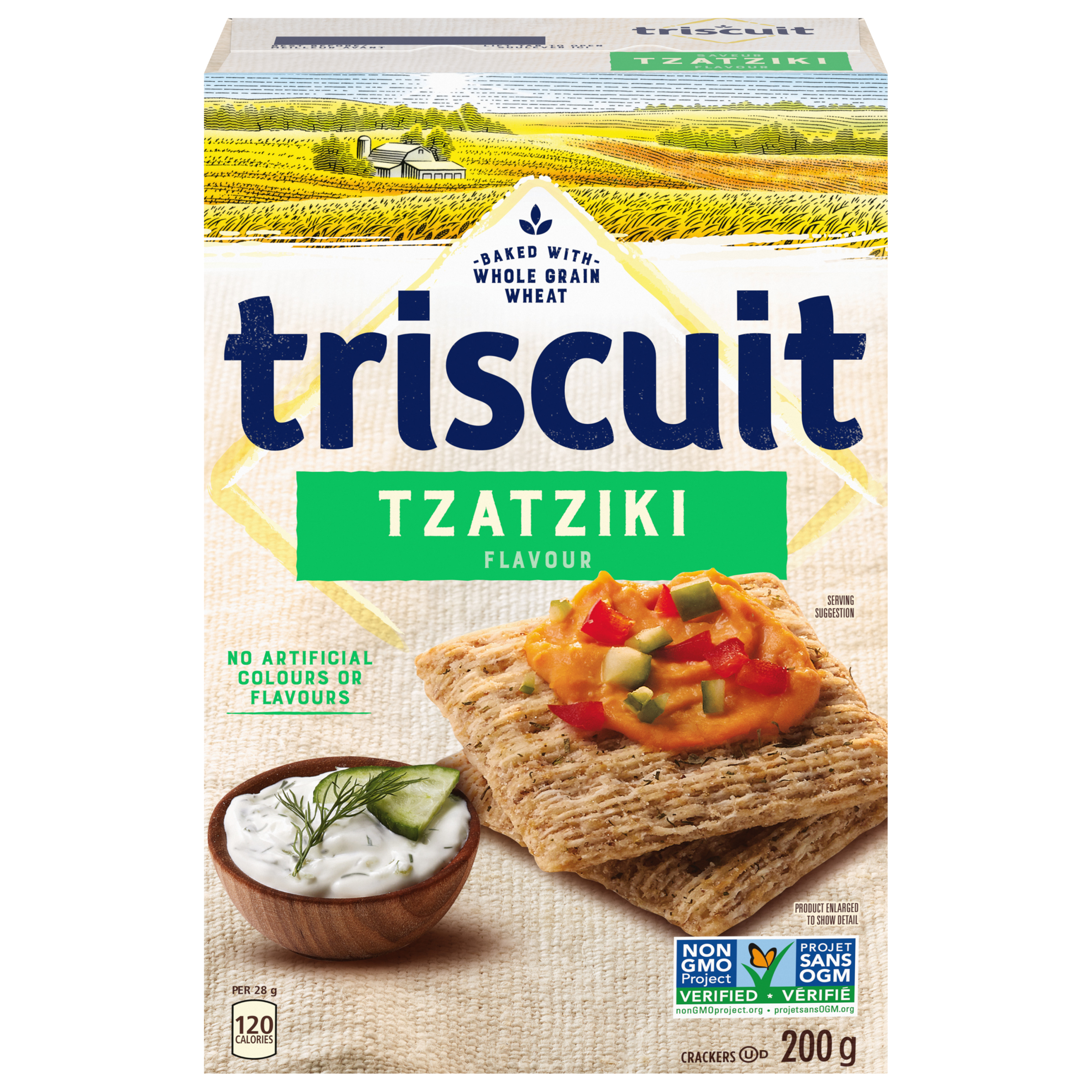 Triscuit Tzatziki Crackers 200 G-3