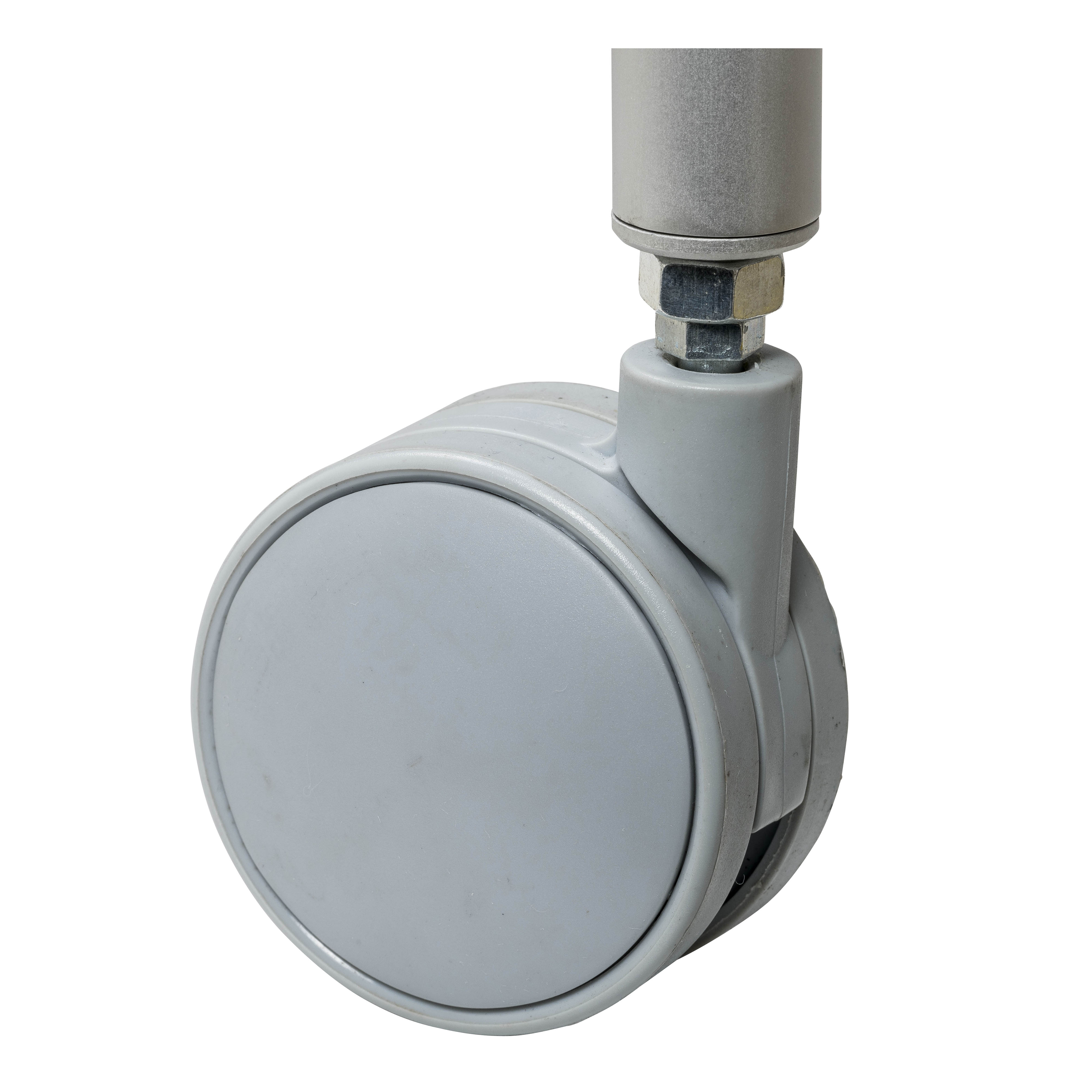 Drive Medical Lightweight Portable Shower Commode Chair with Casters