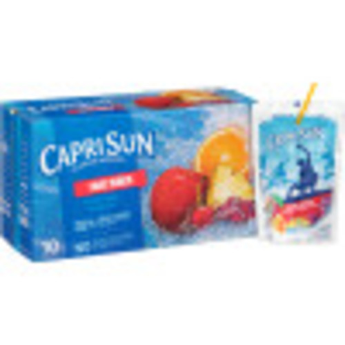 CAPRI SUN Juice Fruit Punch Pouch, 6 oz. Pouches (Pack of 40) Kraft