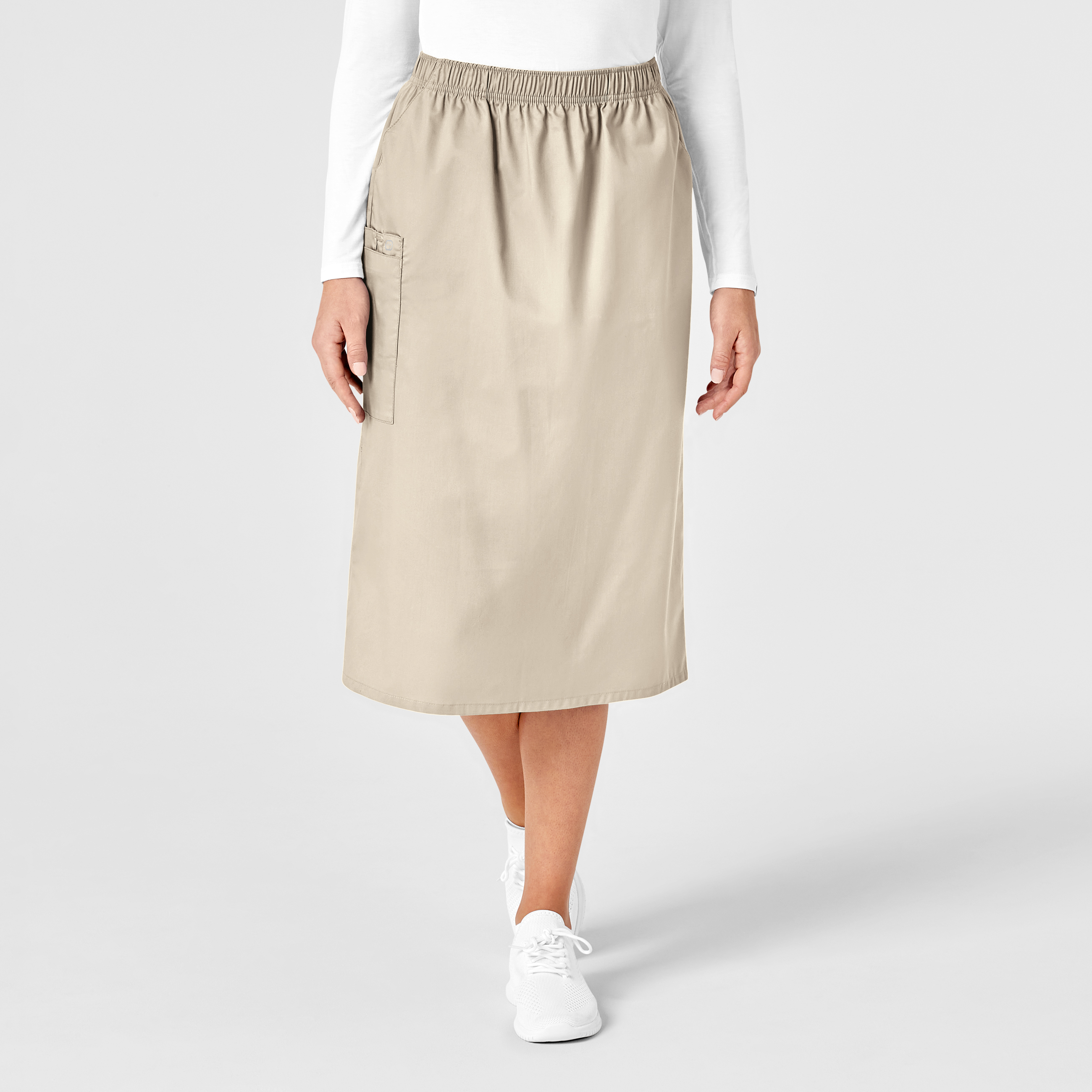 WonderWORK Women&#39;s Pull On Cargo Skirt-Wonder Wink