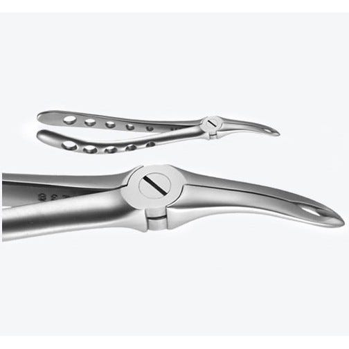 X-TRAC® Atraumatic Extraction Forceps, Universal Maxillary Root with Cupped and Serrated Beaks