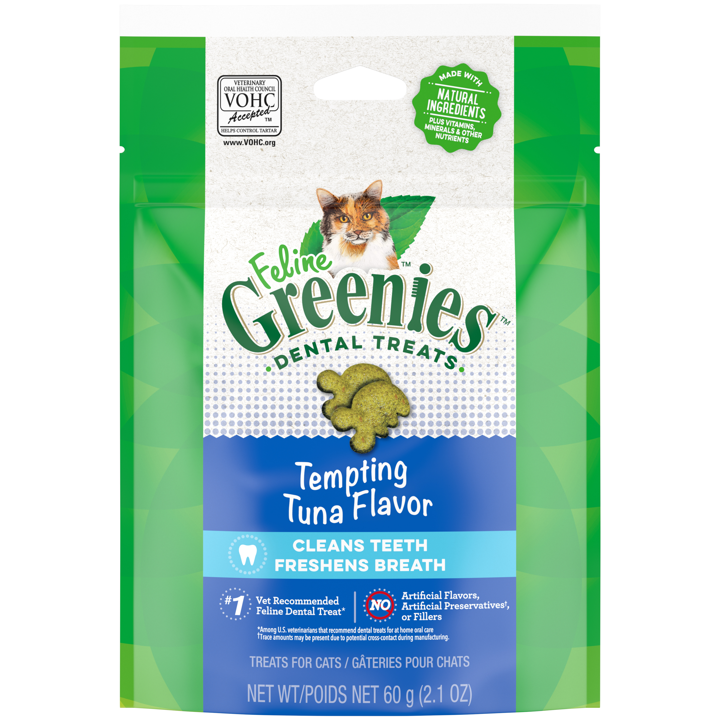 2.1 oz. Greenies Feline Tuna Treats - Treats
