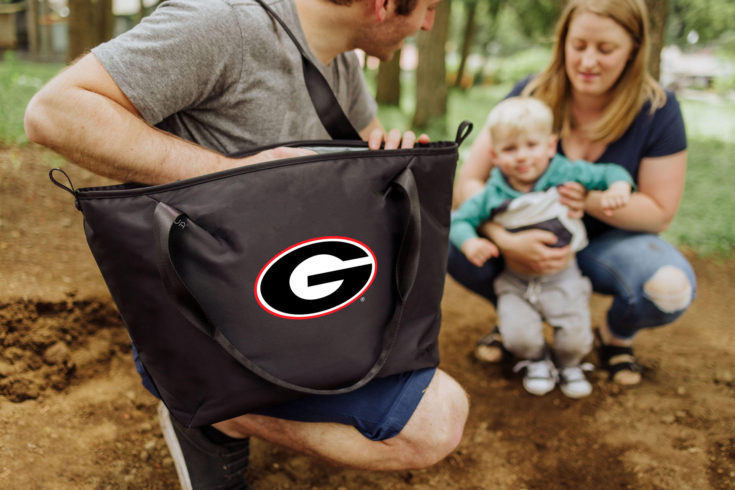 Georgia Bulldogs - Tarana Recycled Cooler Tote Bag