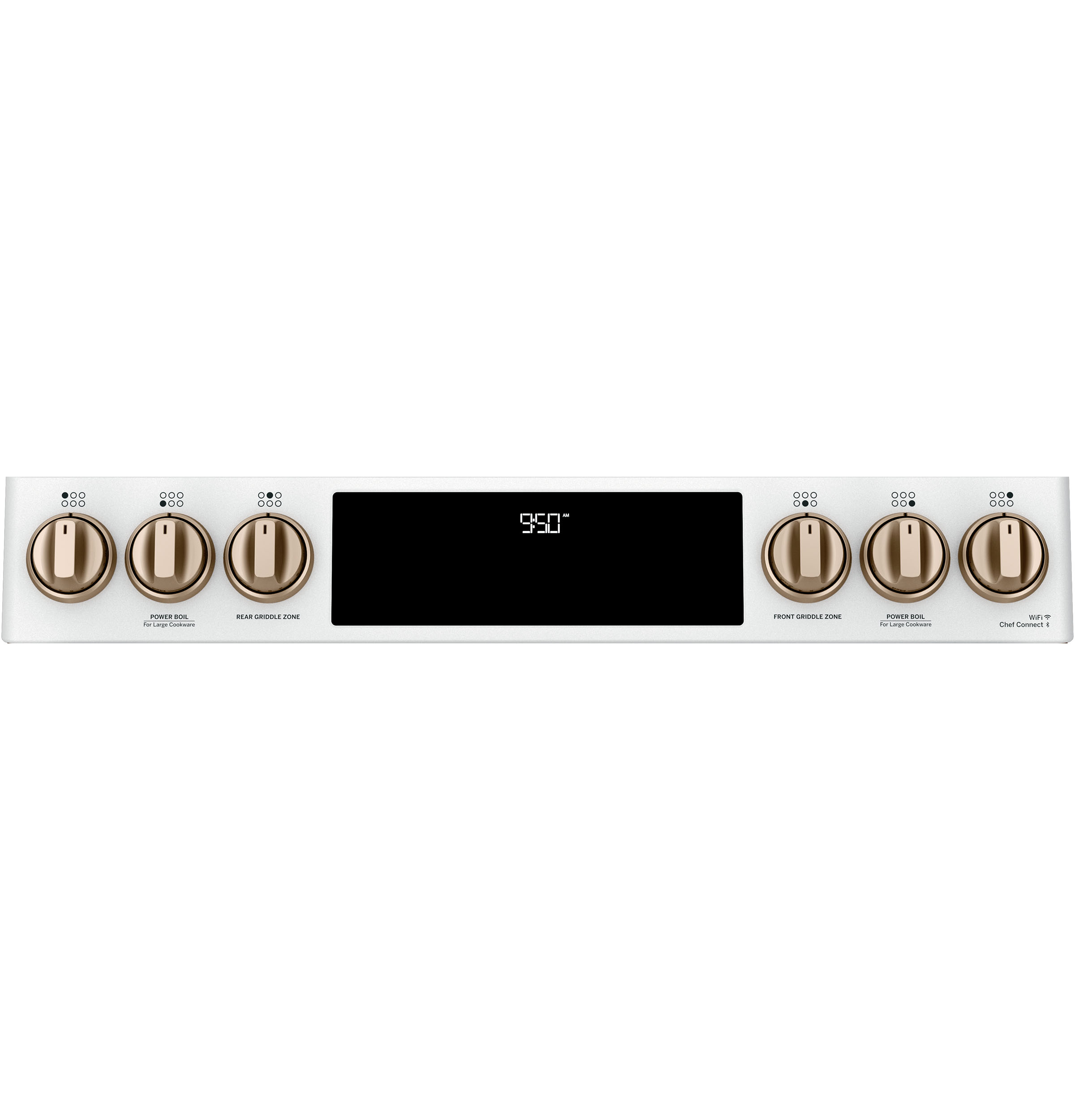 30" S/I Dual Fuel RG 6 Burners Slf Cln w/ Stm Cln Opt Cast Iron Griddle Dbl Oven True European Conv w/ Precise Air ADA Compliant — Connectable via built-in WiFi view 2
