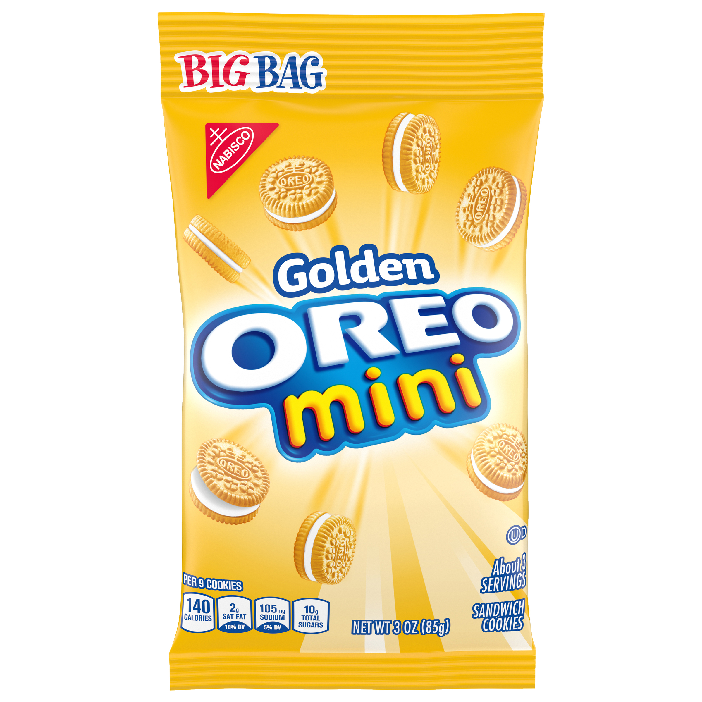 OREO Golden Oreo Mini Cookies 3 oz