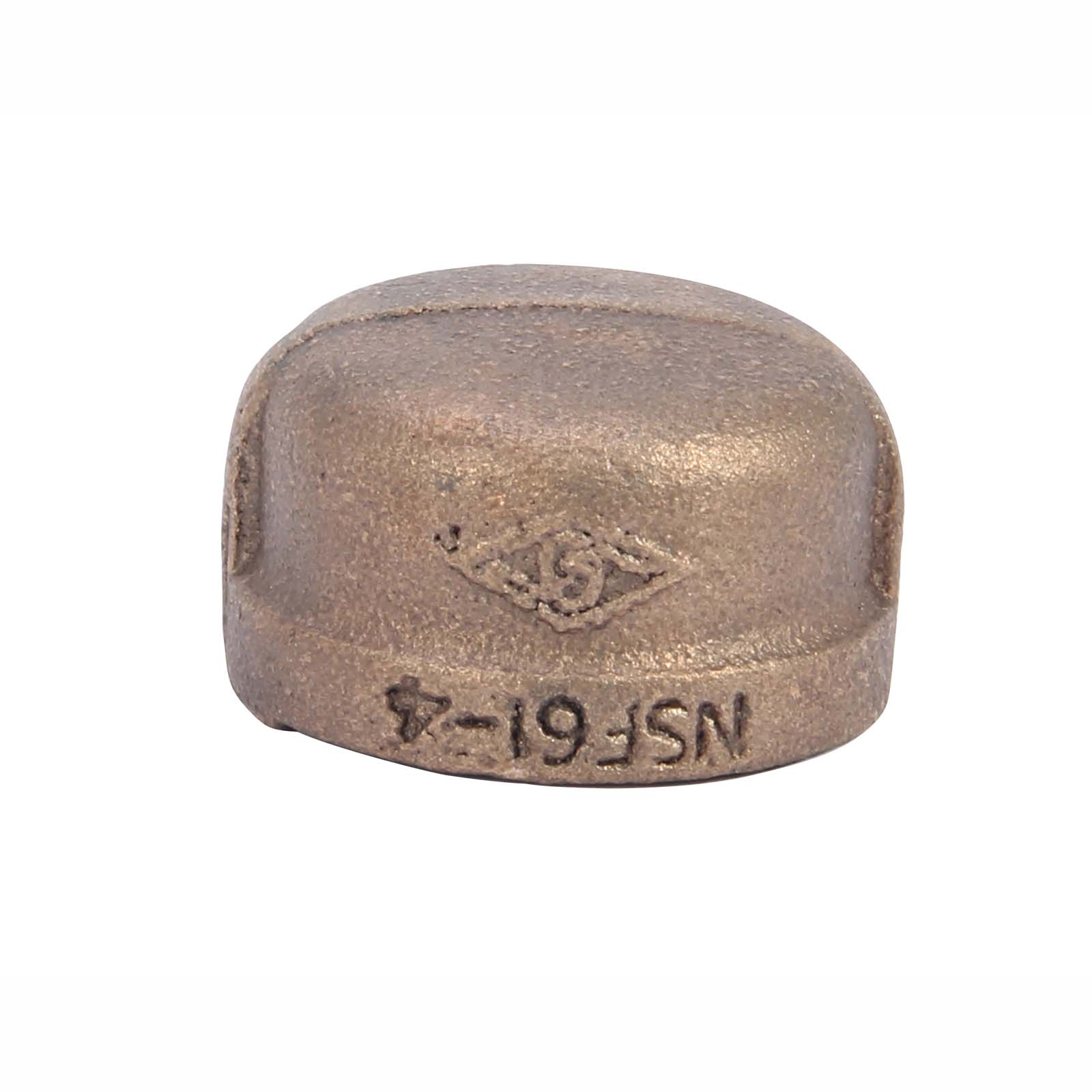 Wolverine Brass® 83152NL 1/2" FIP Brass Cap