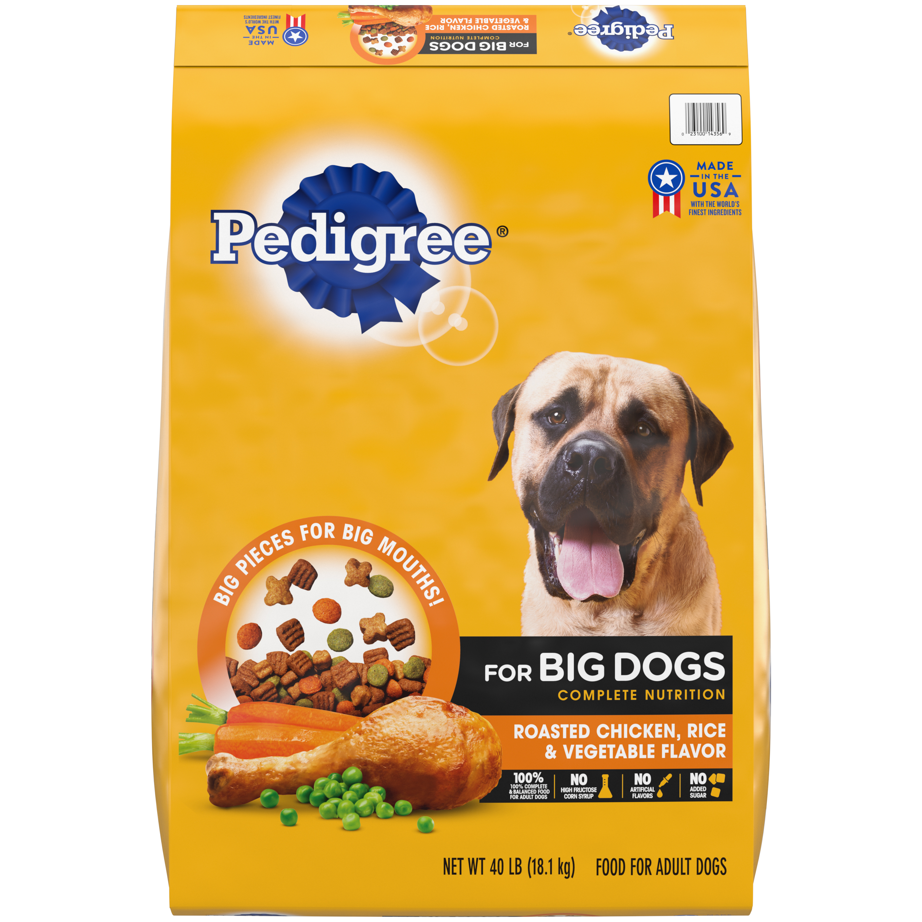 40 Lb Pedigree Big Dog Chicken - Healing/First Aid