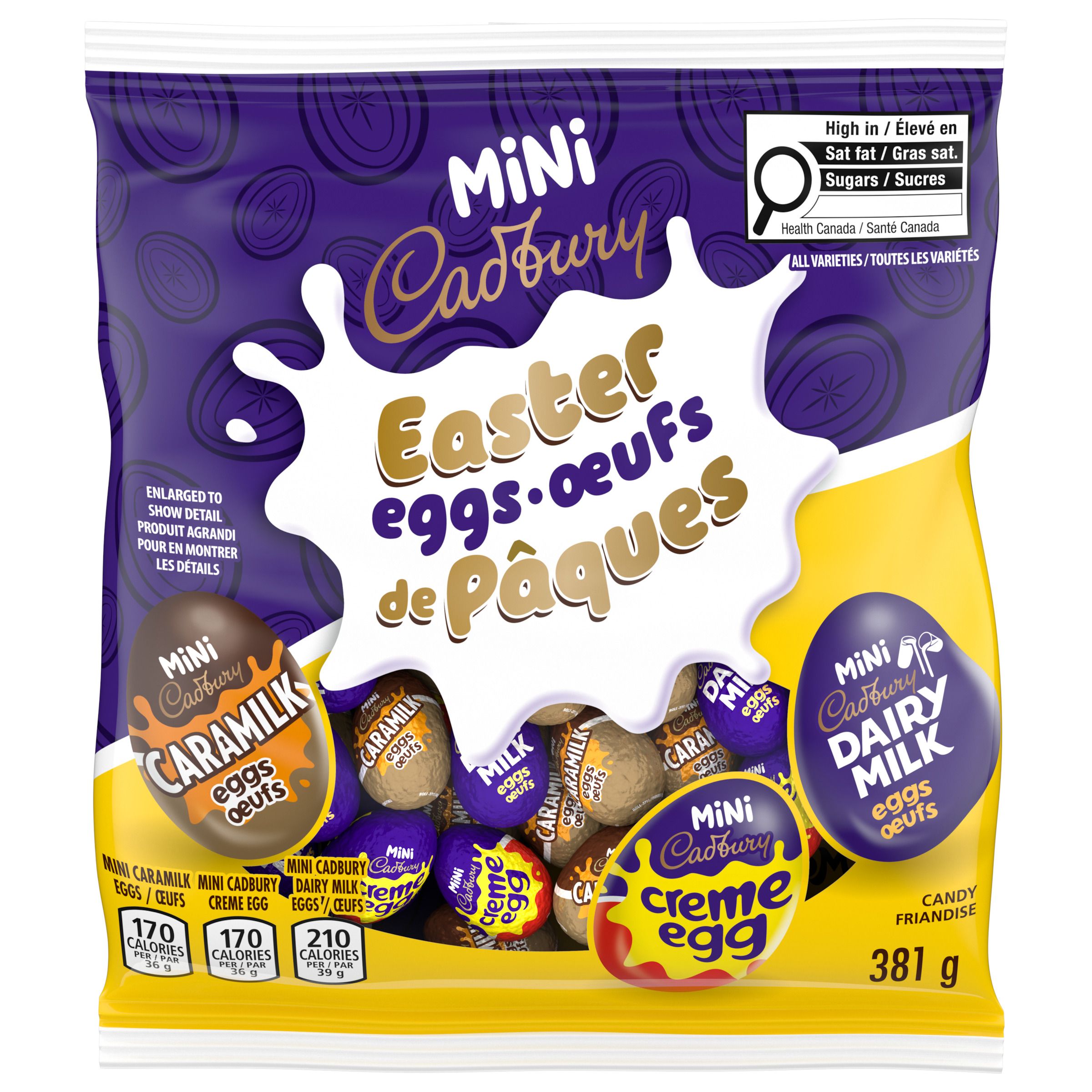 Cadbury Mini Chocolate Easter Eggs Candy Assortment (381 g)-0