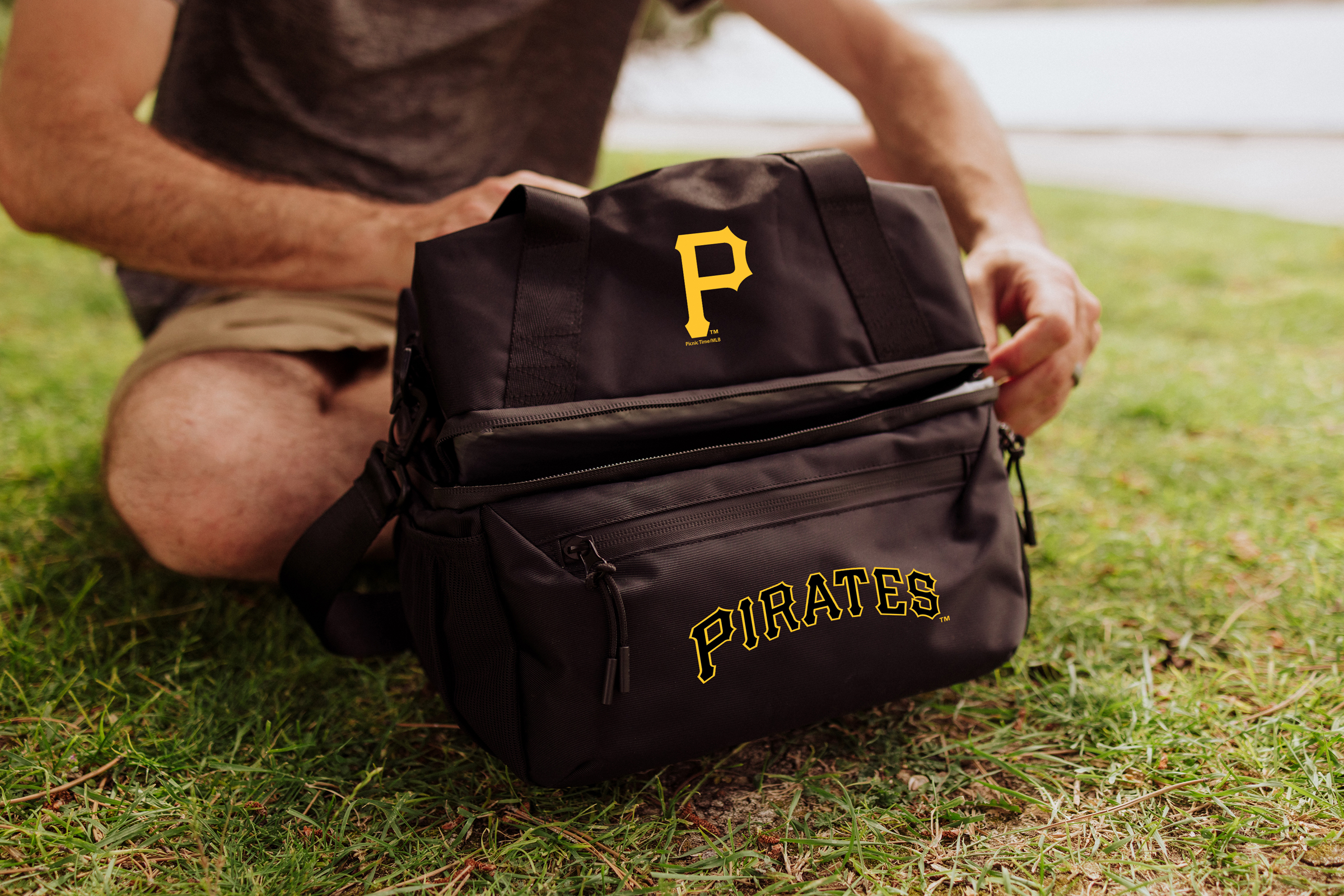 Pittsburgh Pirates - Tarana Recycled Lunch Bag Cooler with Utensils