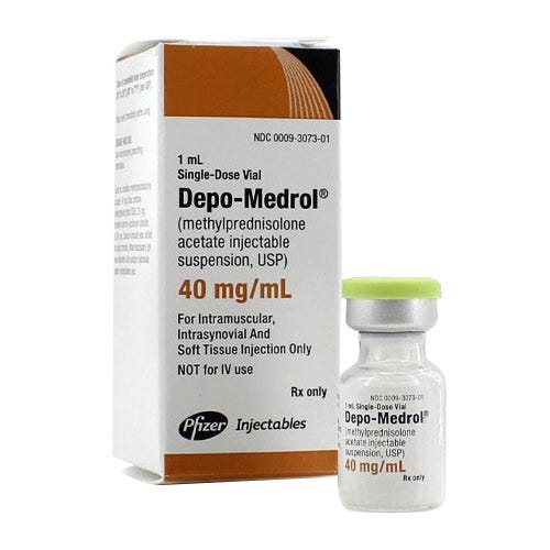 Depo-Medrol® 40mg/ml 1ml Single Dose Vial