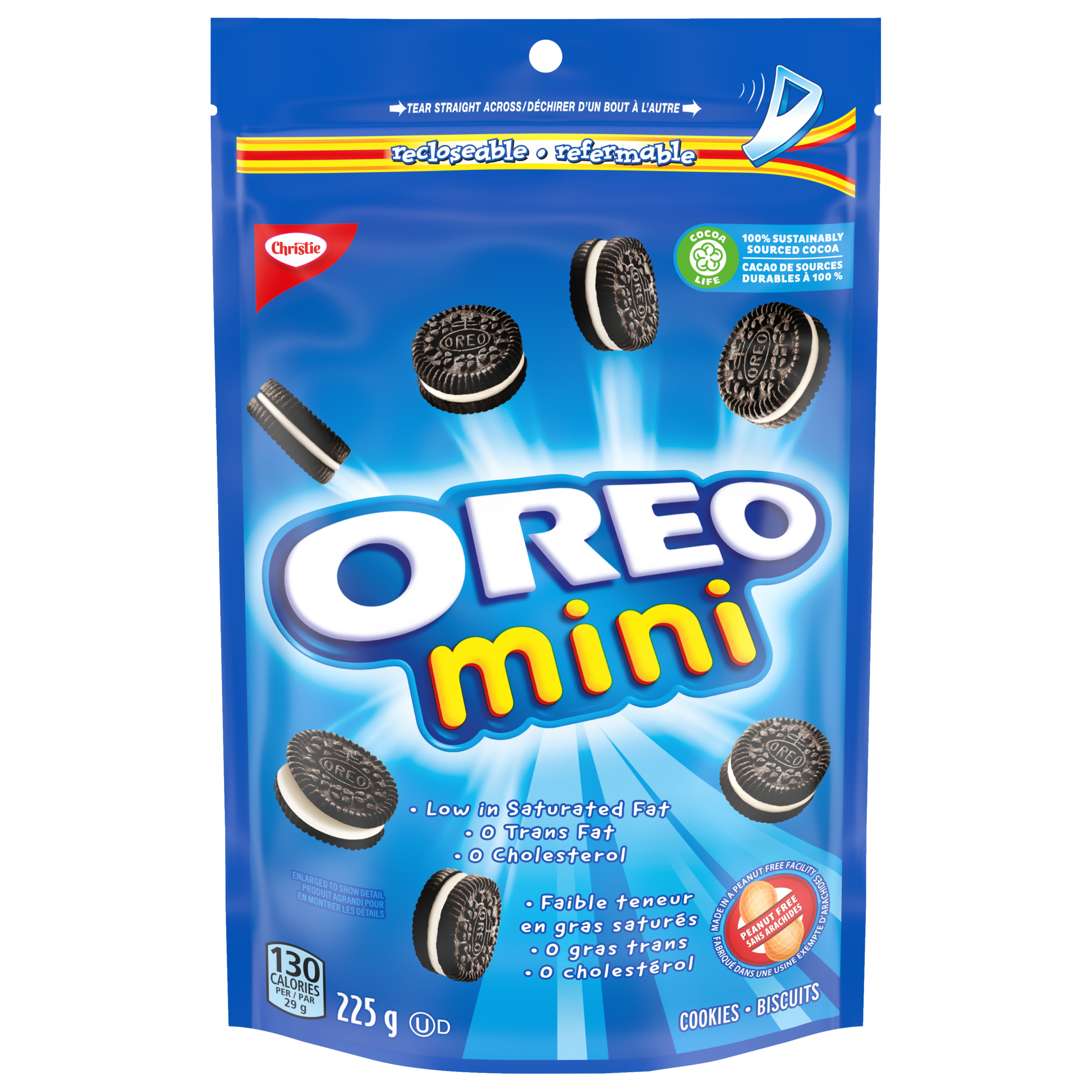 Mini Oreo Sandwich Cookies 225G-1