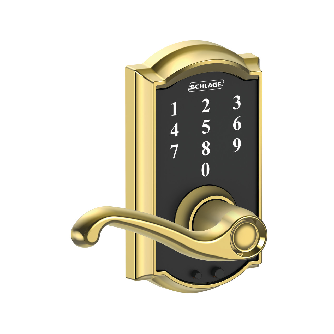 Schlage Touch™ Keyless Touchscreen Lever with Flair Lever