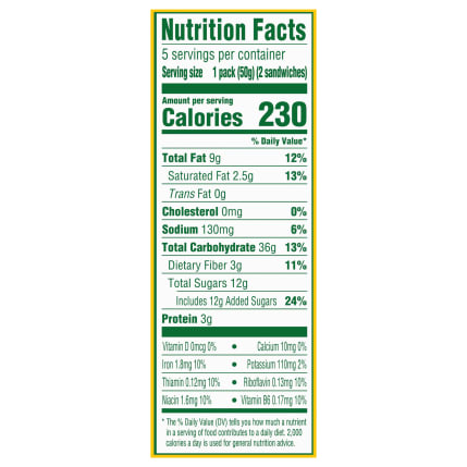 Nutrition Facts