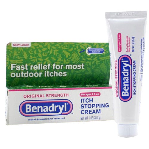 Benadryl® Original Strength Itch Stopping Cream, 1 oz (28.3gm) Tube