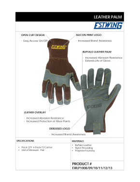 Product Sheet for EWLP