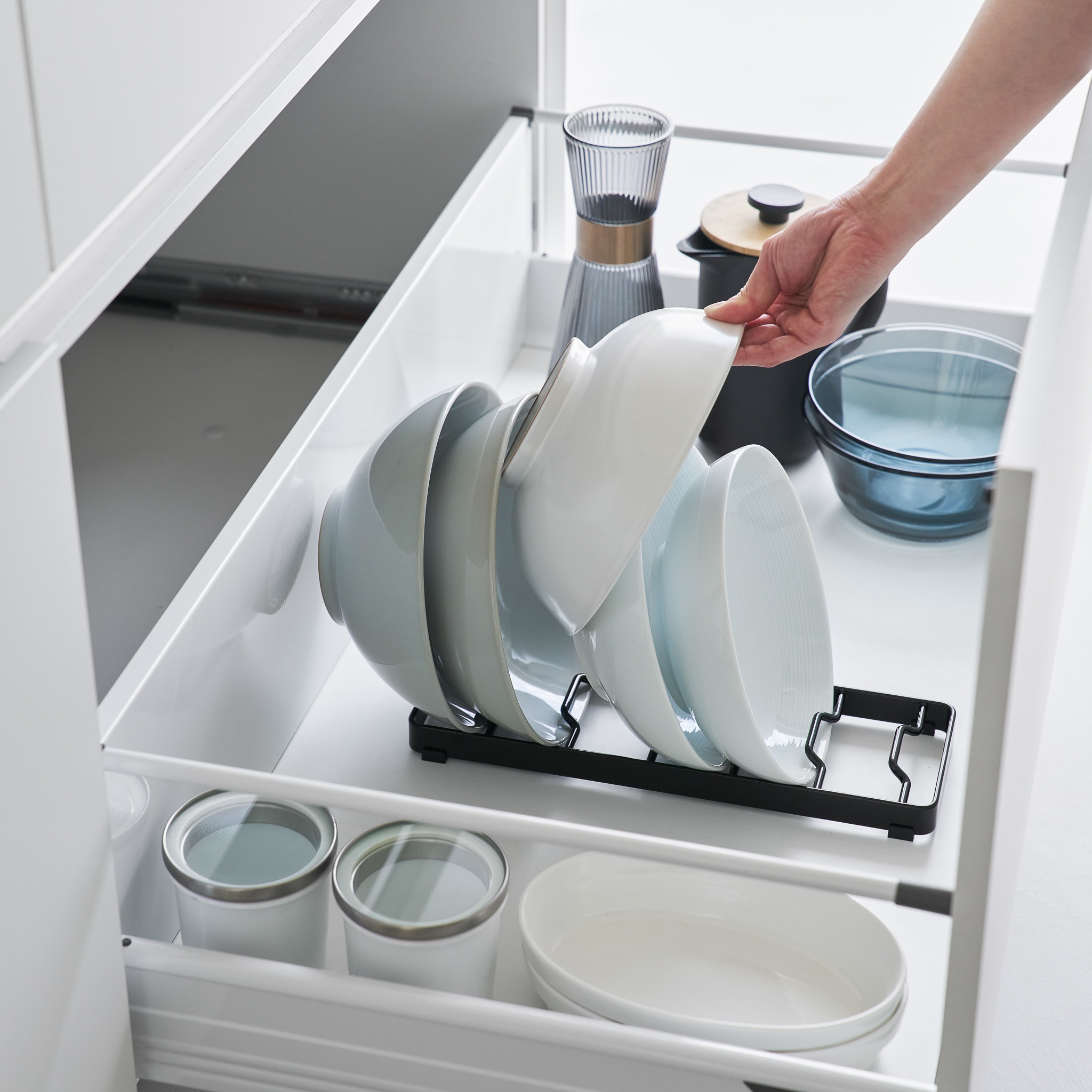 Bowl Stand L : Smart Vertical Storage