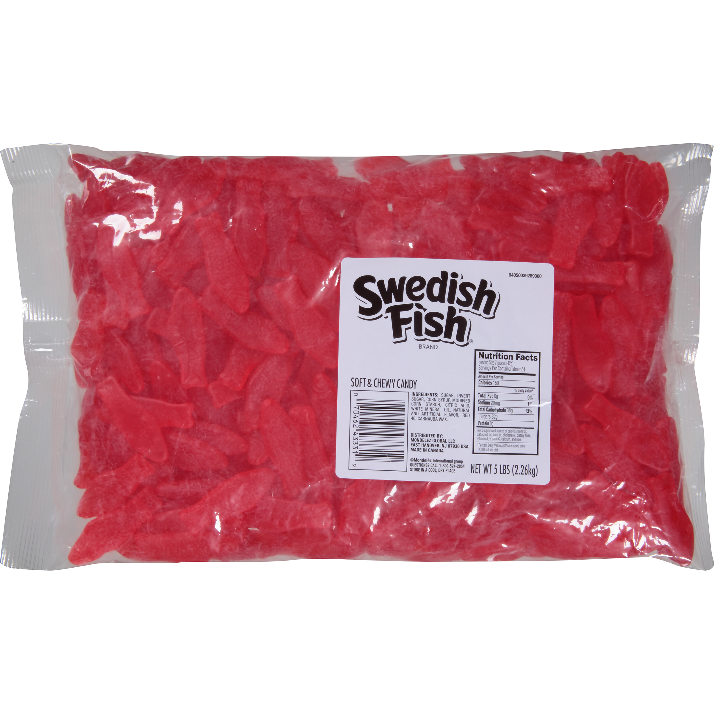 SWEDISH FISH Soft & Chewy Candy, 5 lb Bag-1