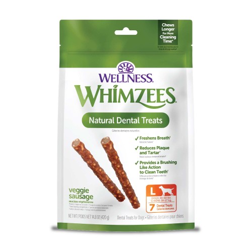 WHIMZEES Veggie Sausage for L treat size