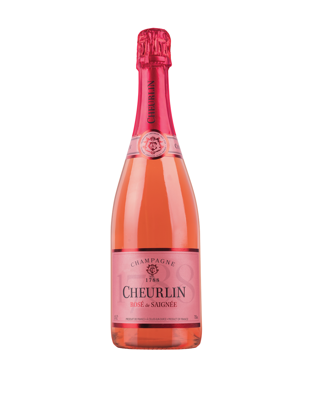 CHEURLIN 'ROSE DE SAIGNEE' CHAMPAGNE