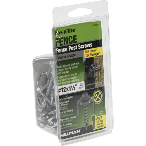 FasNTite ExteriorCoated Fence Post Screws (12 x 11/2")