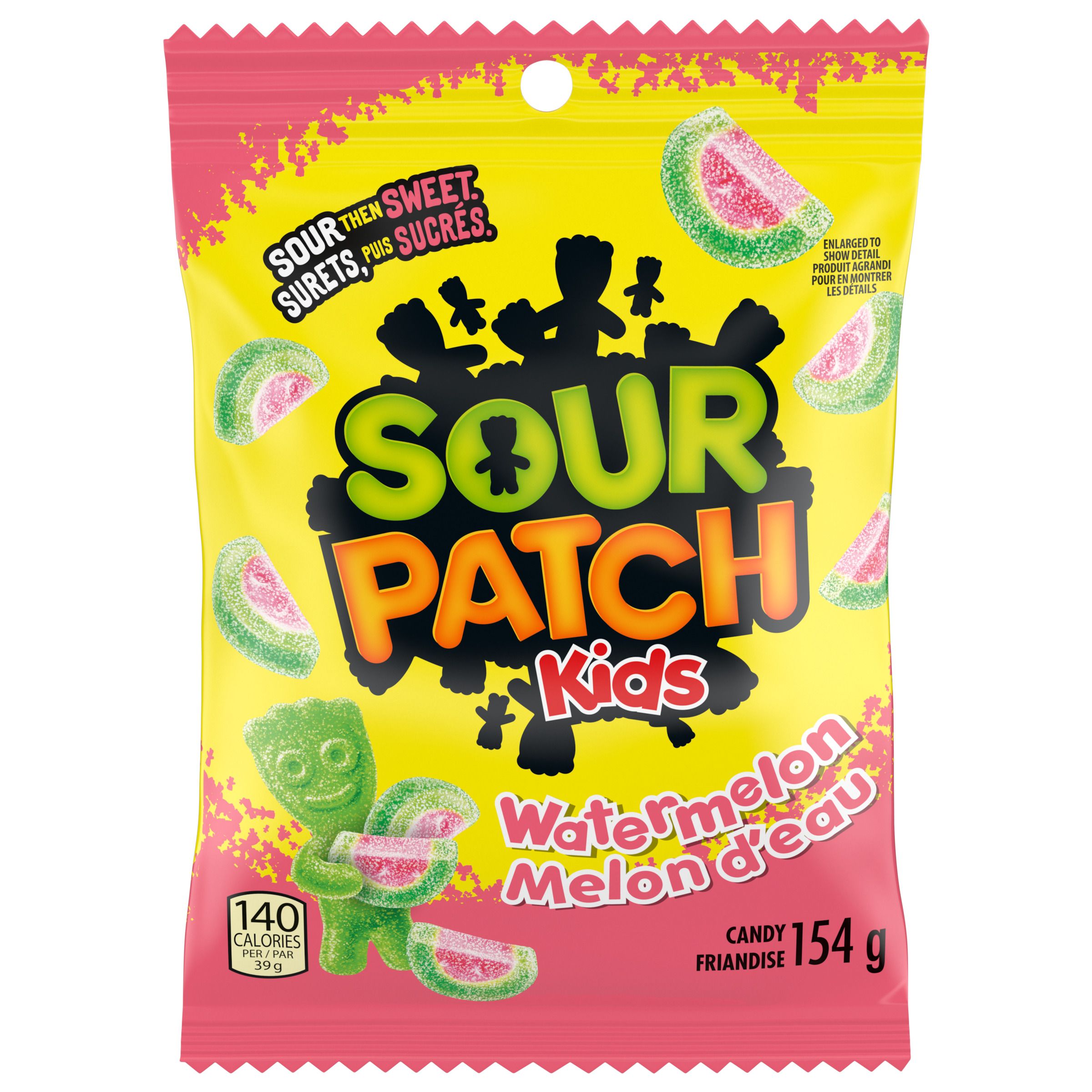 SOUR PATCH KIDS MELON D'EAU 154G