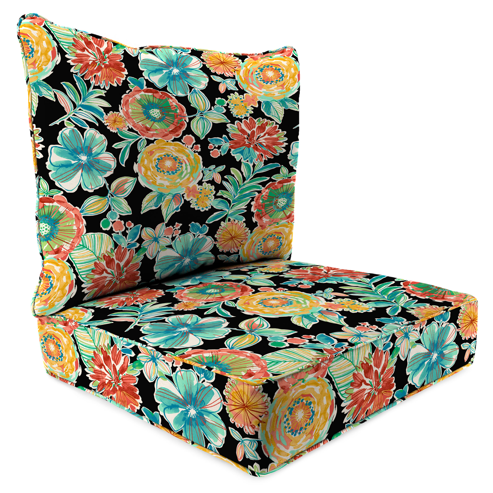 24" x 47" Outdoor Deep Seat Chair Cushion with Welt - Picture 4 of 8