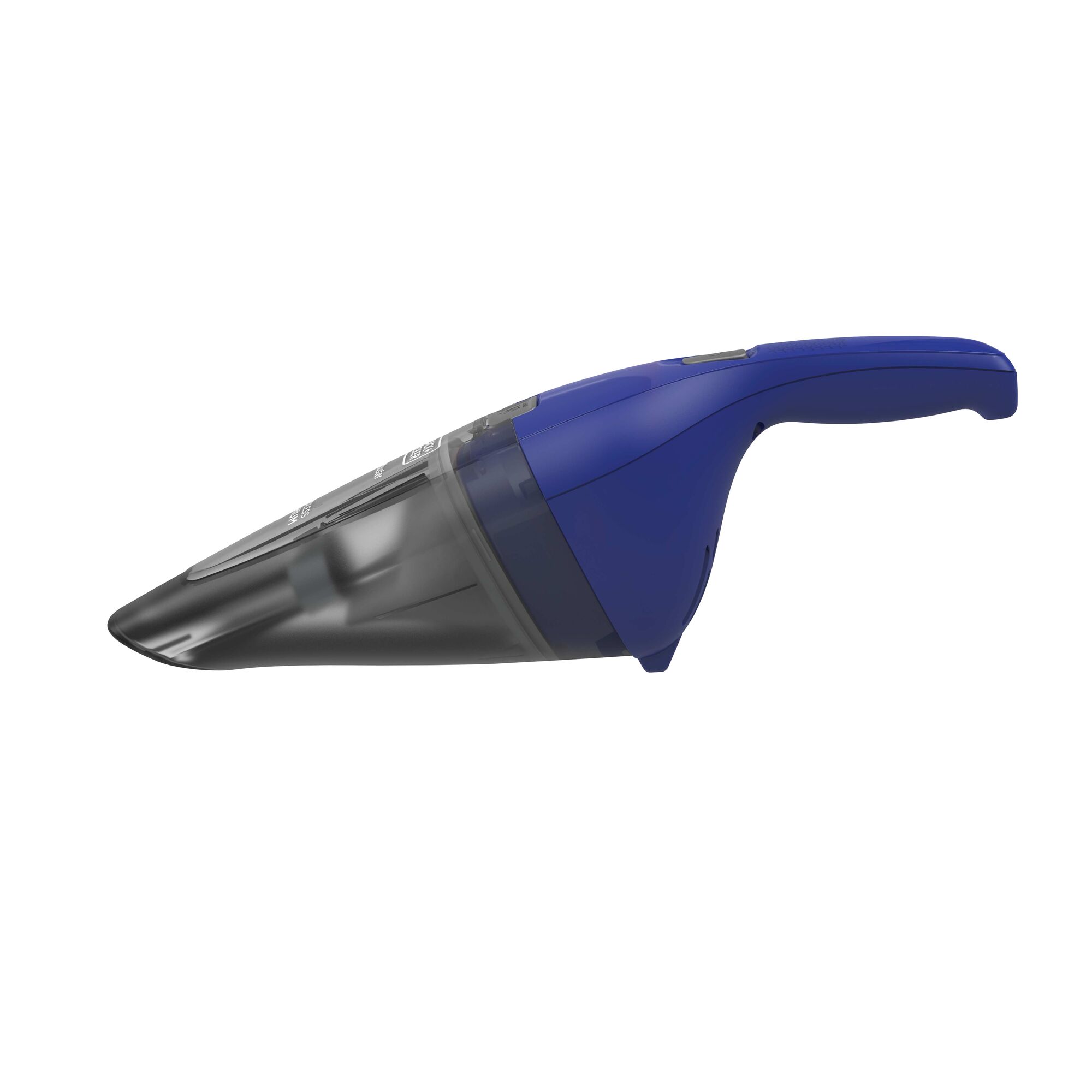Profile of Dustbuster Quick Clean Cordless Hand Vacuum.