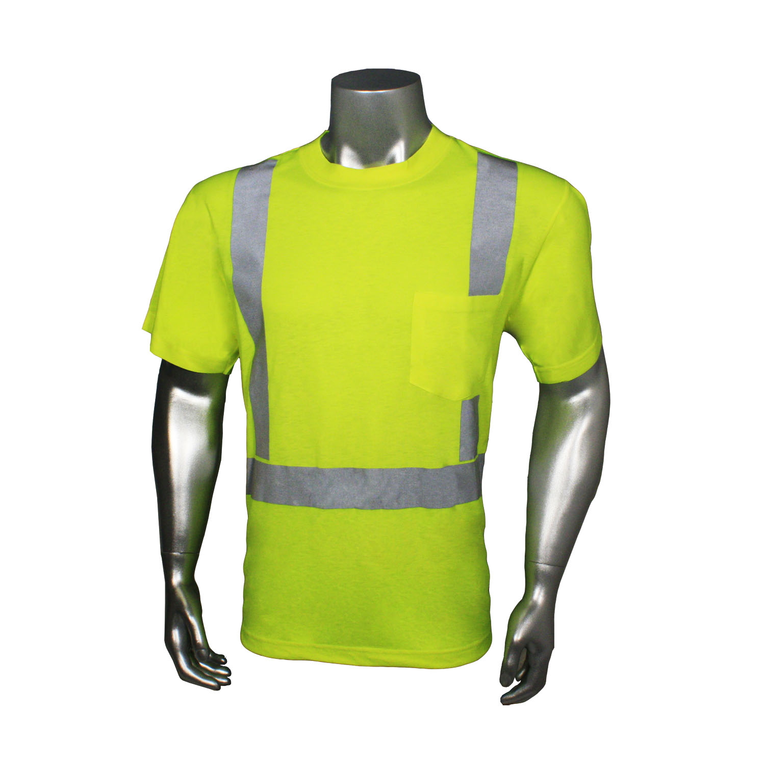 Hydrowick Short Sleeve Solid Safety T-Shirt - Green - Size 2X