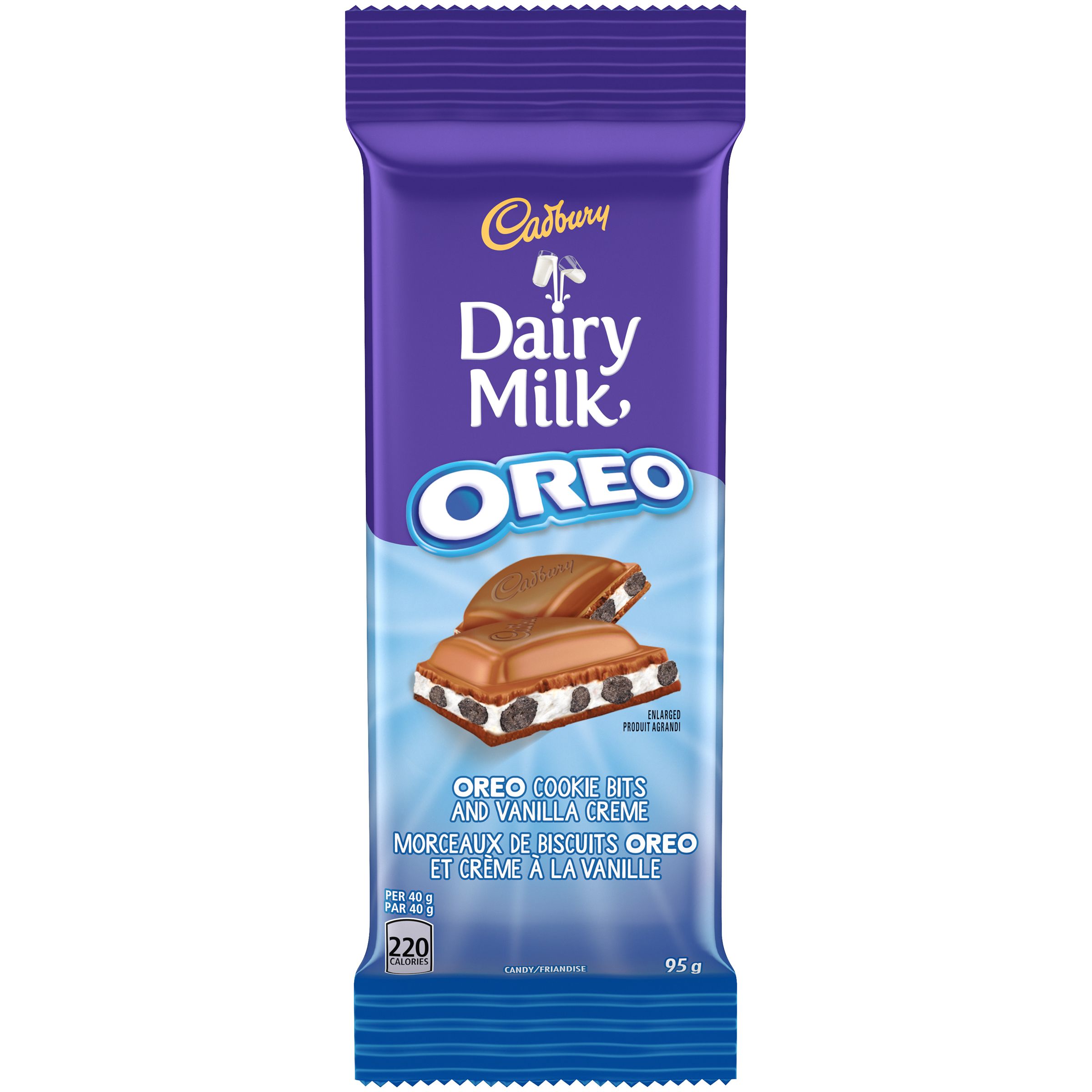 Cadbury Dairy Milk Oreo 95G Chocolate Bar-thumbnail-2