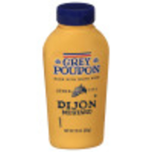  GREY POUPON Dijon Mustard Squeeze Bottle, 10 oz. Bottle (Pack of 12) 