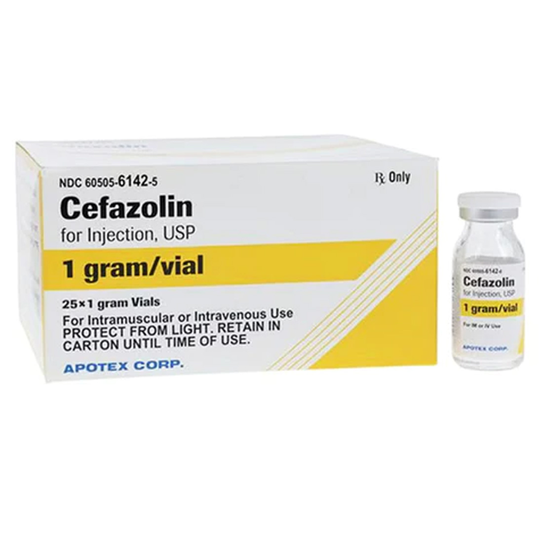 Cefazolin 1gm Vial - 25/Box