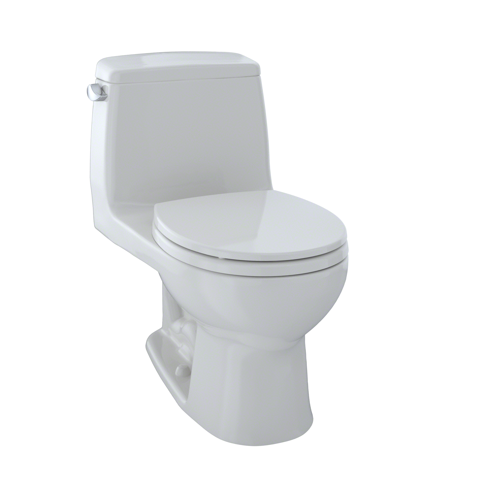 TOTO UltraMax One-Piece Round Bowl 1.6 GPF Toilet, Colonial White, Vitreous China, MS853113S#11