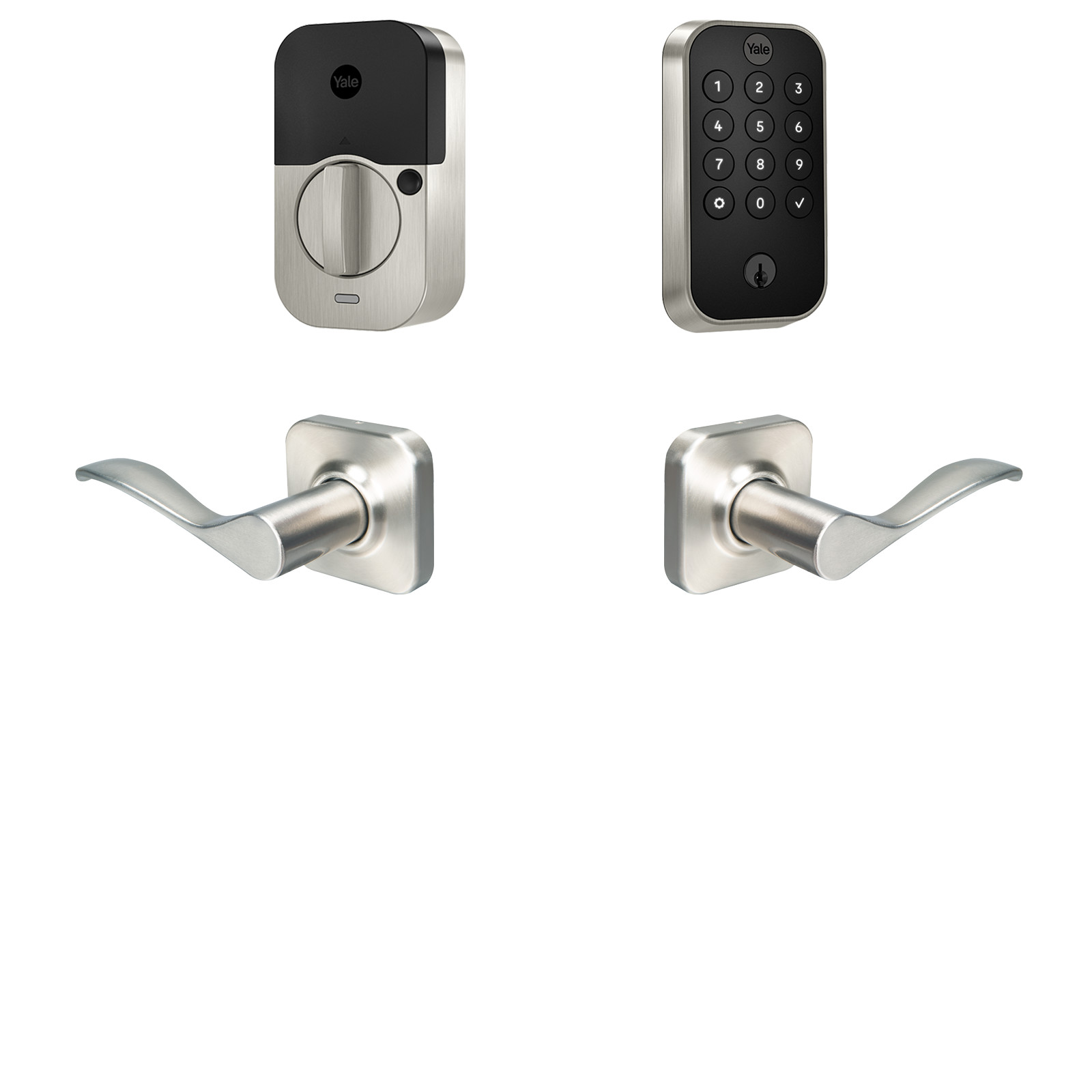 Yale Assure Lock 2 Keypad with Bluetooth and Norwood Lever_1