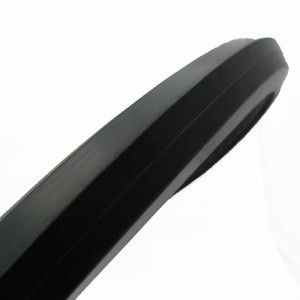 Low Profile Non-Marking Urethane Tire, Black, 24 x 1Inch