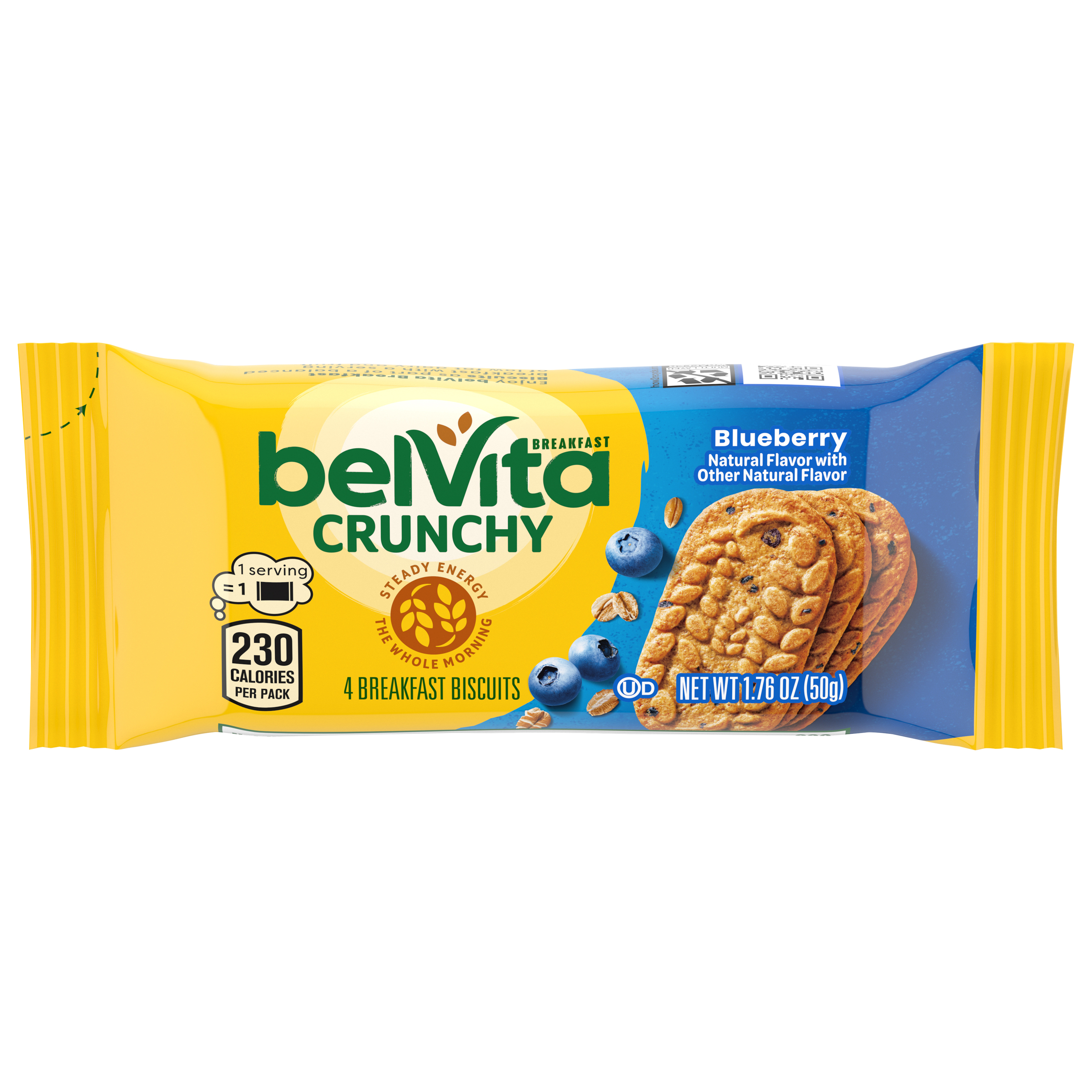 belVita Breakfast Biscuit Blueberry 64/1.76OZ