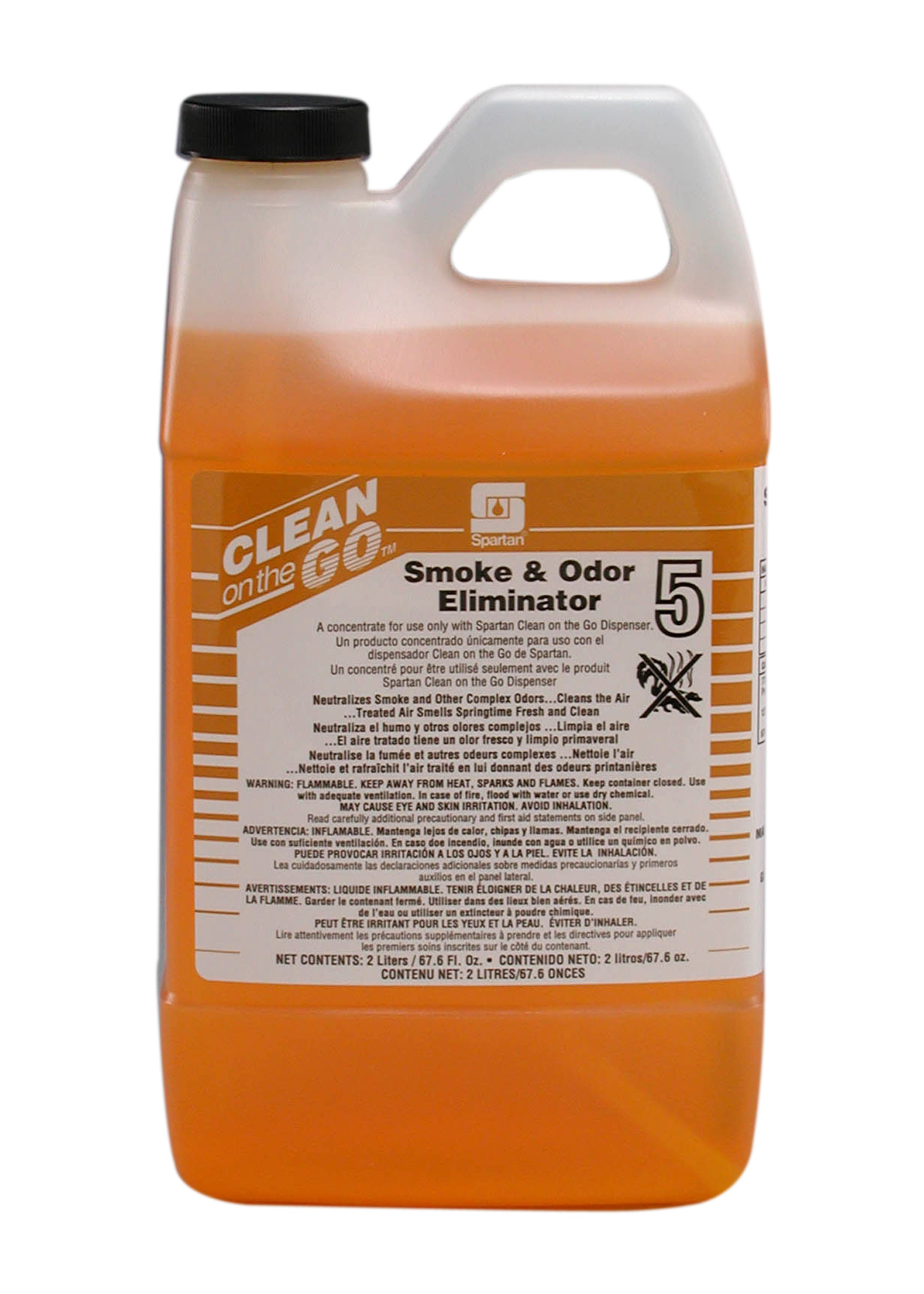 Spartan Chemical Company Smoke & Odor Eliminator 5, 2 LITER 4/CS