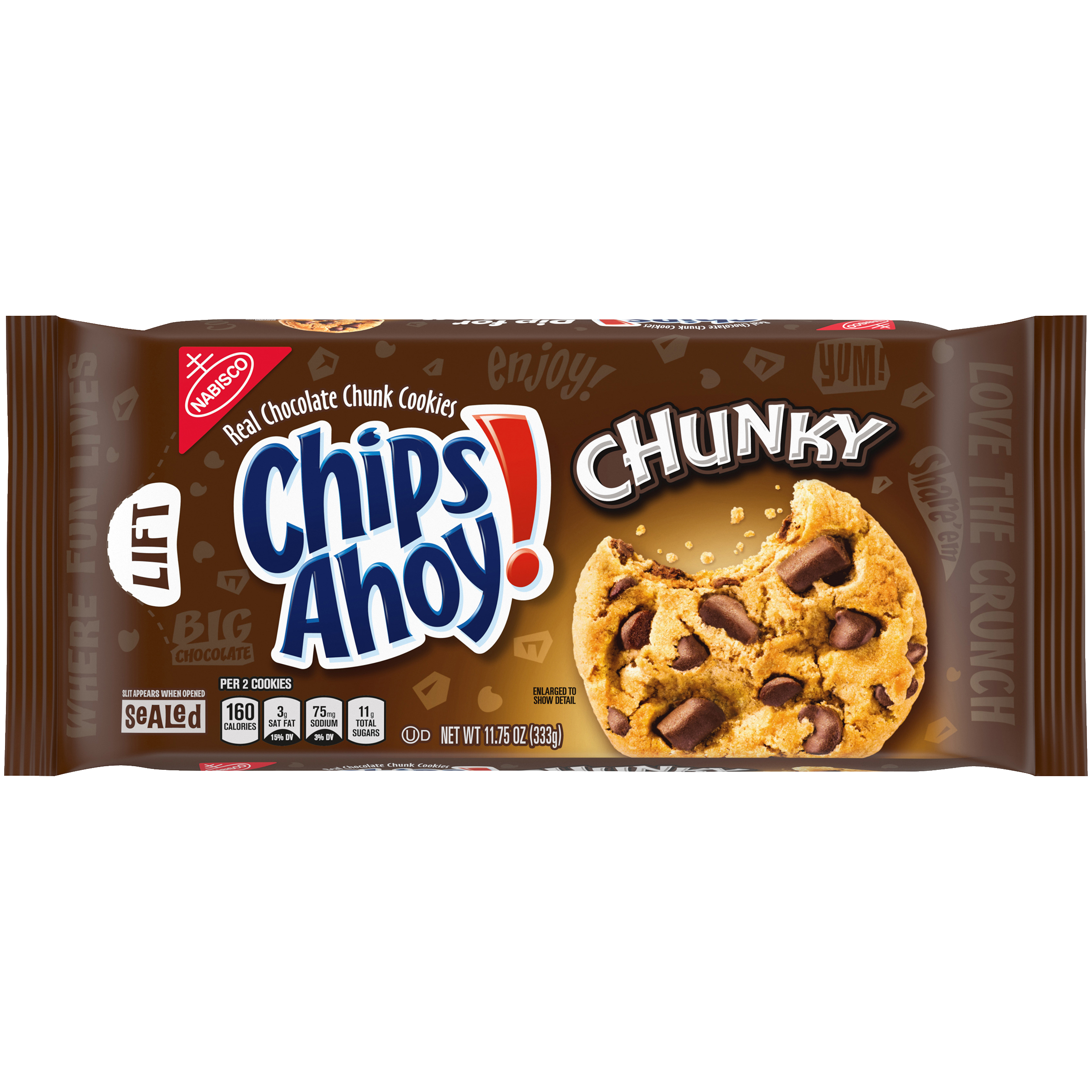 CHIPS AHOY! Chunky Chocolate Chip Cookies, 11.8 oz-1