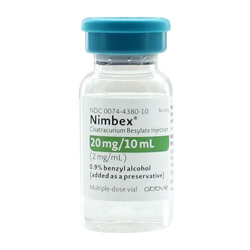 Nimbex 2mg/ml 10ml MDV *Refrigerate*