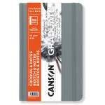 Canson Graduate Sketch & Notes Art Book, Light Gray, Hard Cover Binding, 92 Sheet, 5.5x8.5 inch