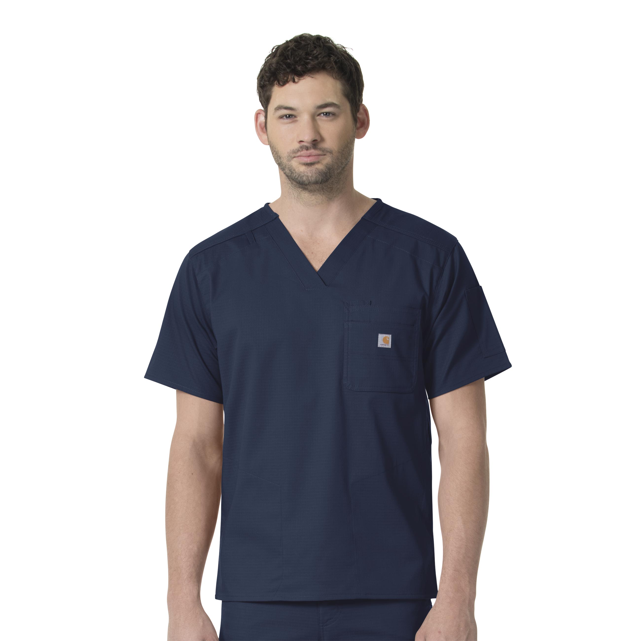 Rugged Flex Ripstop Men&#8216;s 6 Pocket Scrub Top-Carhartt
