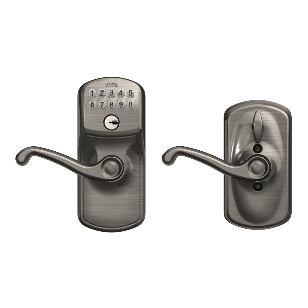 Keypad Lever and Flair Lever with Flex Lock
