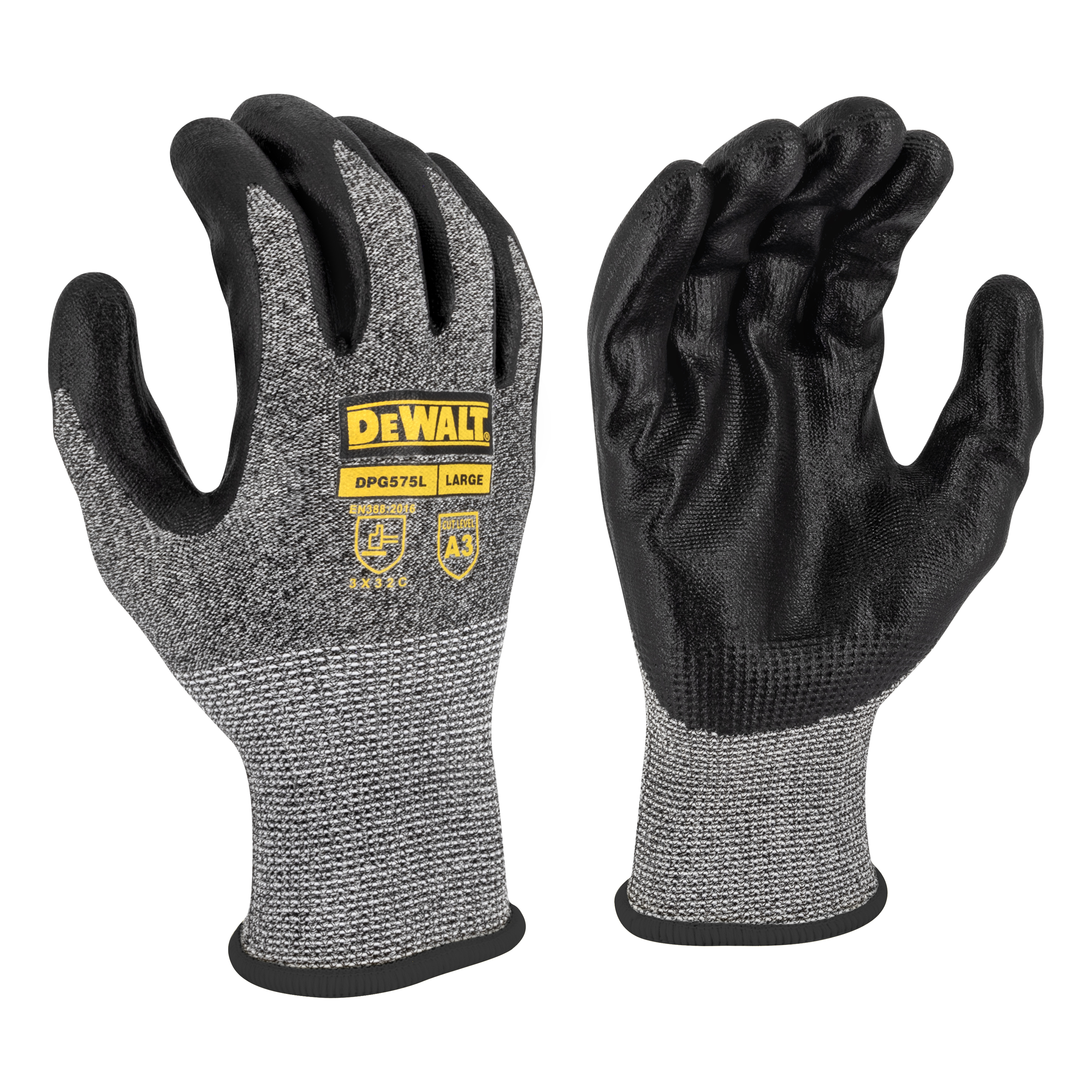DPG575 Foam Nitrile A3 Cut Glove - Size L