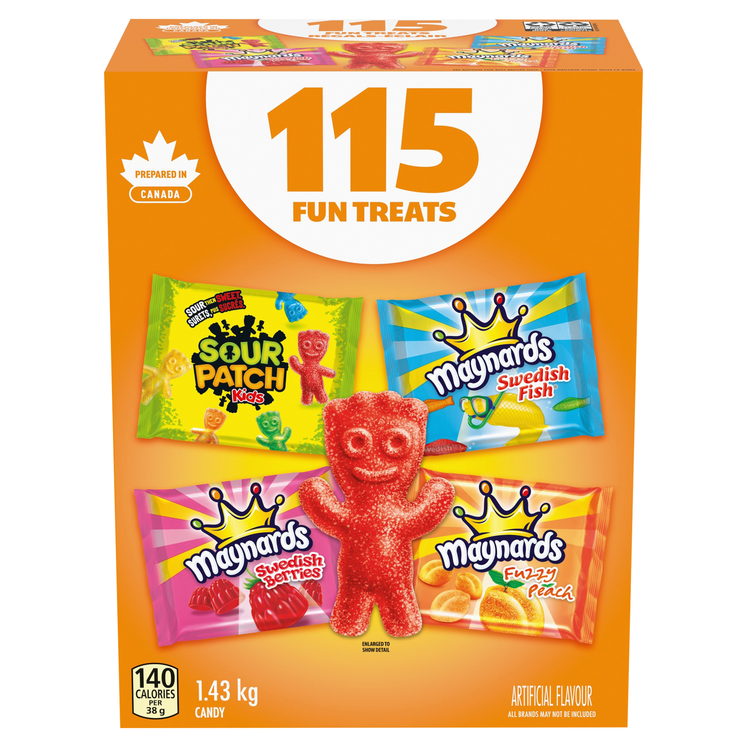 Maynards Crossbrands Fun Treats Soft Candy 1437.55G