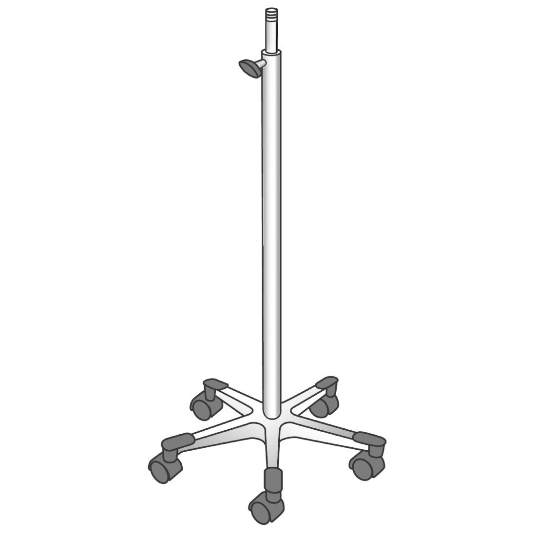 Matrx Tall Adjustable Mobile Stand