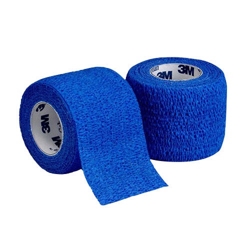 Coban™ Self-Adherent Wrap, Blue, 2" x 5yds - 36/Box